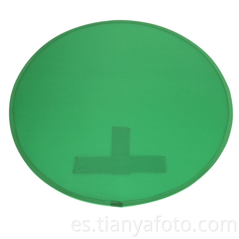 2021 silla portátil pantalla verde telón de fondo estudio reflector fotográfico plegable para telón de fondo de cámara web